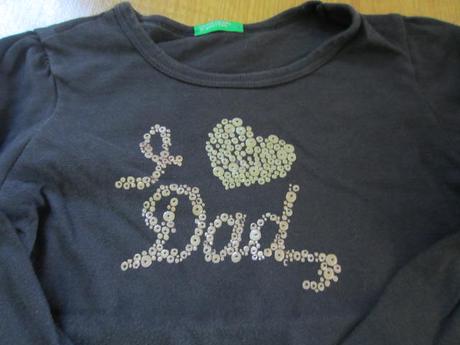 Červené tričko s dlouhým rukávem benetton, benetton,110