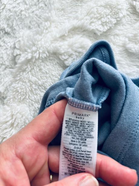 Body bledě modré - v.0-3 měs., primark,62