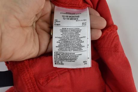 Džegíny vel. 12 - 18m, gap,86