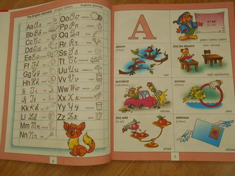 Kniha první anglický slovníček pro děti,