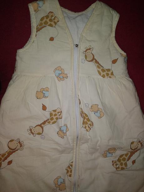 Dětský spací pytel žirafa, medvídek 91 cm, 