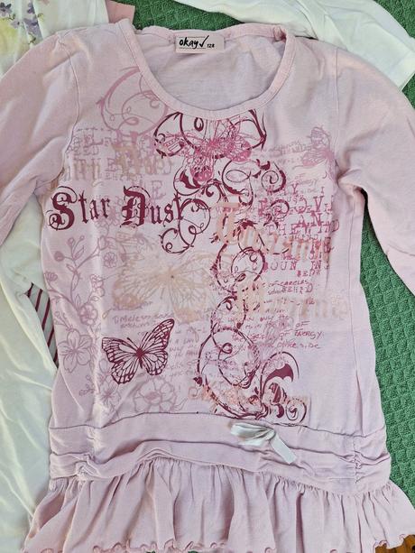 Tričko top dlouhý rukáv vel. 122 / 128, 122