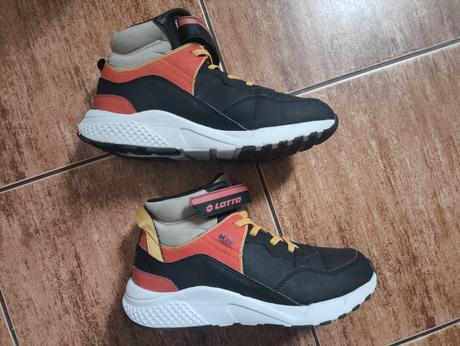 Kotníkové boty  softshell, lotto,34