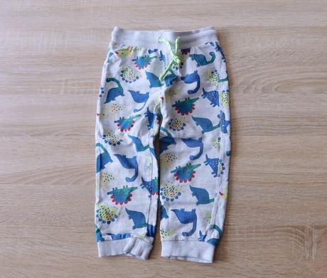 Tepláky baby s dinosaury vel.92, baby,92