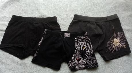 3x trenky - boxerky, h&m,110