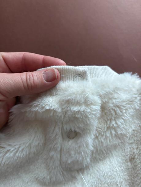 Mikina vánoční huňatá - v.18/24 měs. zn . nutmeg, 92