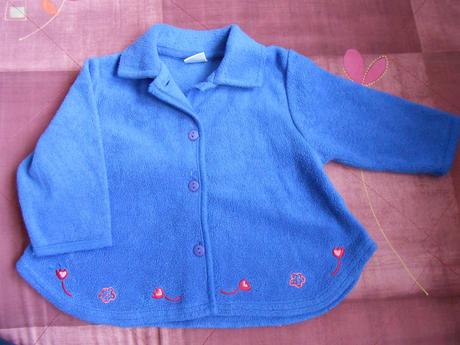 Kabátek flísový, 80
