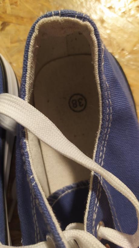 Dámské/dívčí modré tenisky, 38