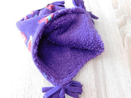 Dívčí zimní čepice, wolf,128