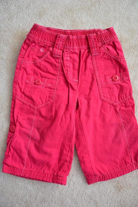 Zářivě růžové kalhoty, next,68