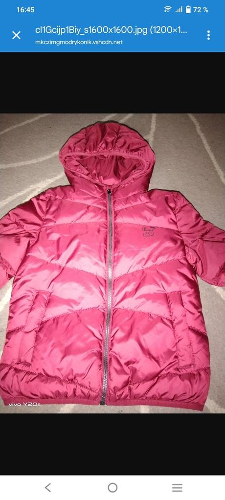 Zimní bunda, c&a,128