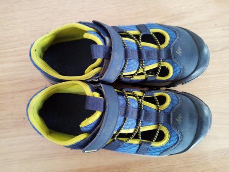 Sandále crossové dětské, quechua,36