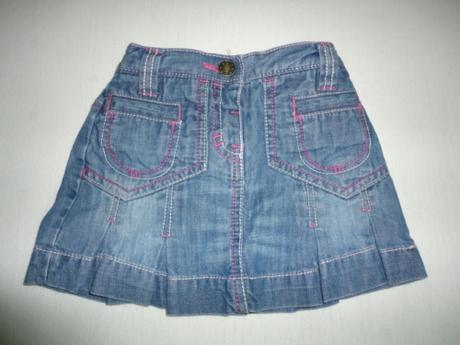 Krásná riflová sukýnka next, ve. 12-18 měsíců, next,86