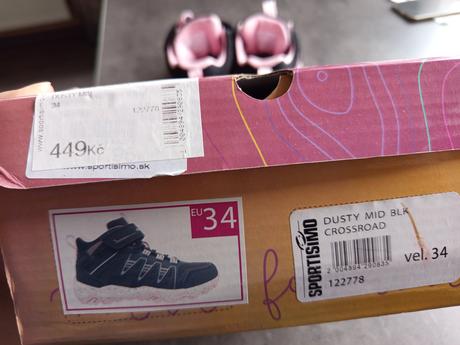 Podzimní kotníkové boty, alpine pro,34