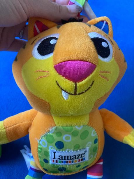 Hračka na kočárek - tygr lamaze, 