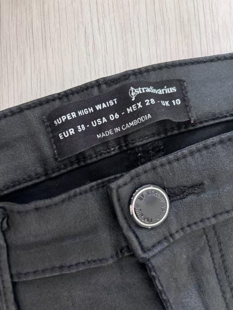 Voskované kalhoty stradivarius, vel. m, stradivarius,m