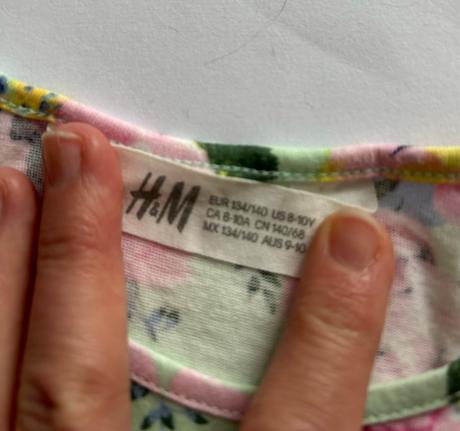 Ob/ šaty - v.134/140, h&m,134