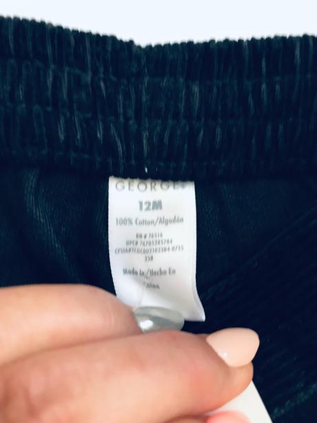 Manžestrové kalhoty - v.9/12 měs., george,80