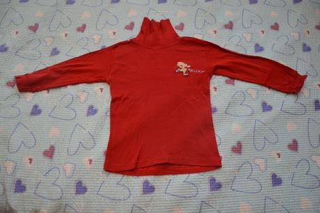 110 červený bavlněný rolák, 110