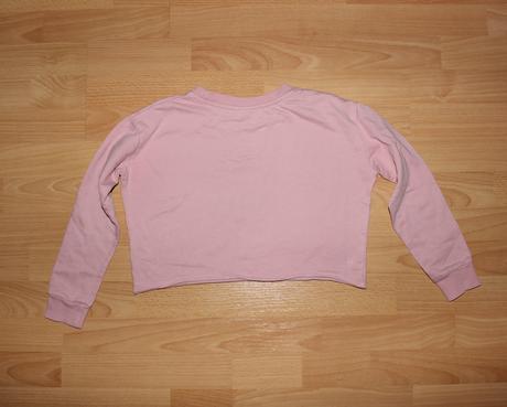 Bavlněná crop top mikina, pepco,134