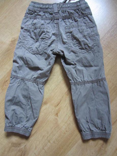 Letní plátěné kalhoty, h&m,92