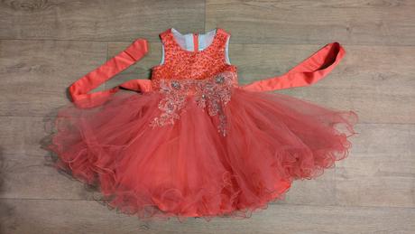 T507 nádherné slavnostní šatičky vel. 98, 98