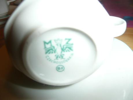 Porcelánová kávová souprava vyšší,