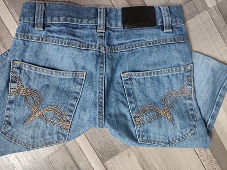 Džínové kraťasy, velikost 140, 140