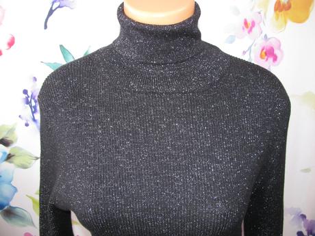 Dámský černý pružný rolák s.oliver, s.oliver,l