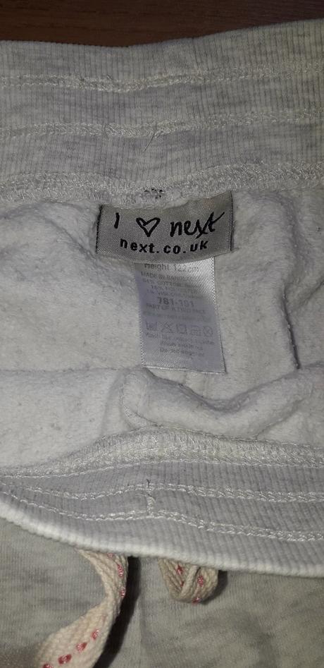 Svetlošedé tepláky next 82, next,122