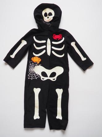 Kostým kostlivec vel 98,