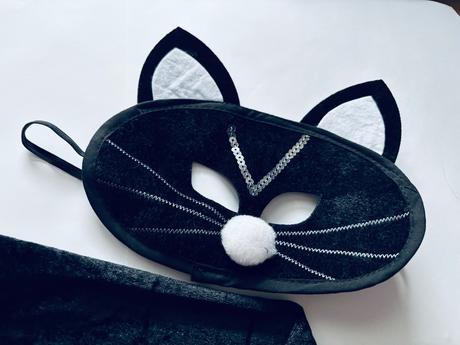 St1/ kostým kočička s maskou  - v.11/12 let, 