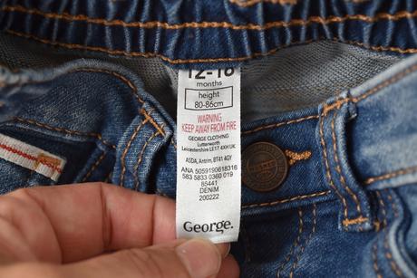 Džíny vel. 12 - 18 m, george,86