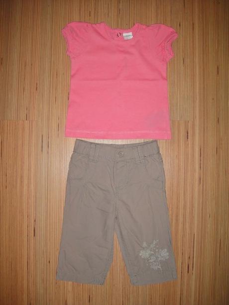 Pláťáky + tričko, h&m,62