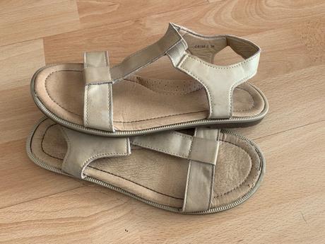 Kožené botičky & sandálky magic lady vel. 34, 34