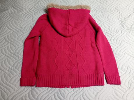 Dívčí svetr s kapucí, 152