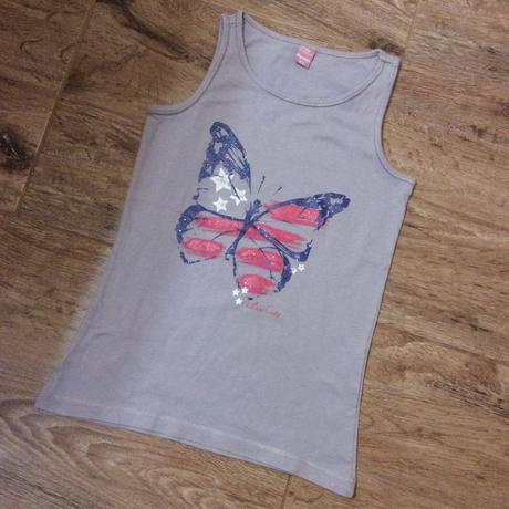 Bavlněné tílko s motýlkem, dopodopo,128