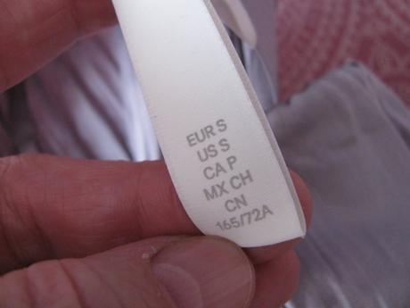 Letní lila maxi sukně s krčkovým efektem, h&m,s