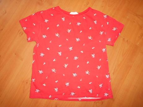 Červené triko vel. 158-164, h&m,158