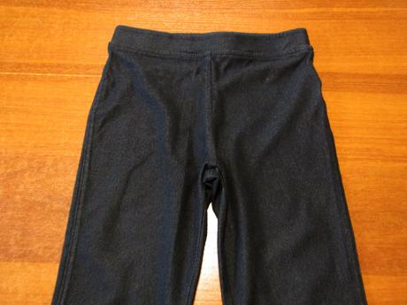 Černé dívčí legíny vel 116-122, 122