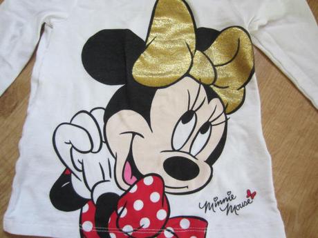 Tričko s minnie, h&m,98