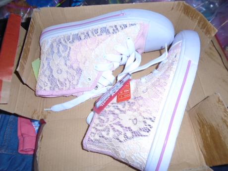 Tenisky boty plátěnky krajkové 34, 32 / 33