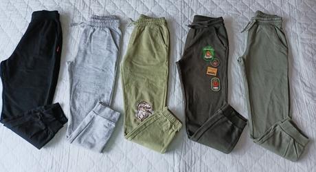 5x tepláky, 128/134, pepco,134