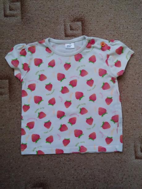 Tričko s krátkým rukávem, f&f,74