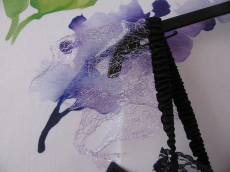 Kostým-upírka, anděl s křídly halloween v.140-146,