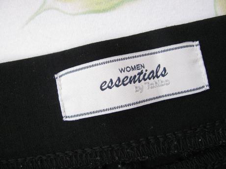 Dámské černé strečové kalhoty essentials, 38