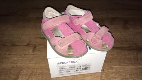 Růžové sandálky protetika (vel. 26), protetika,26