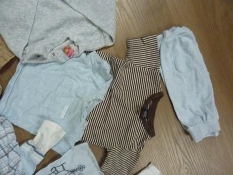 Mix oblečení vel. 62-74 - 18ks, 68–80