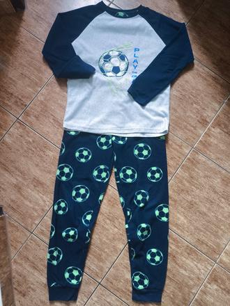 Fleecove pyžamo, primark,140