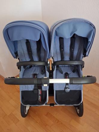 Bugaboo donkey 2 duo s příslušenstvím, bugaboo,bugaboo donkey 2